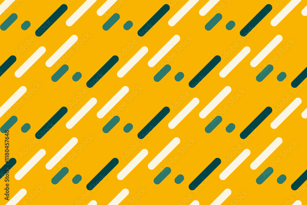 Poster vibrant abstract background with diagonal lines and dots in teal, white, and yellow. perfect for web