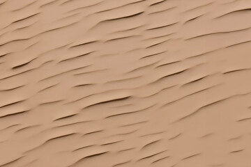Natural sand dune texture with smooth, flowing ripples in a beige color, creating an organic and minimalist pattern