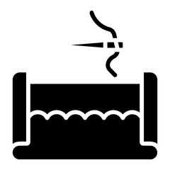 backstitch Solid icon