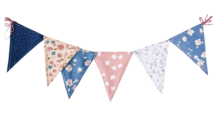 Party flags transparent background