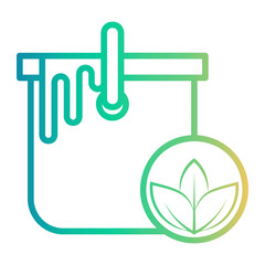 eco Line Gradient Icon