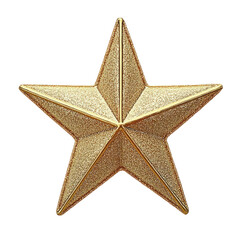 Fototapeta premium star christmas decoration isolated