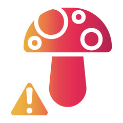 fungi Gradient icon