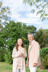 Obraz premium シニア カップル