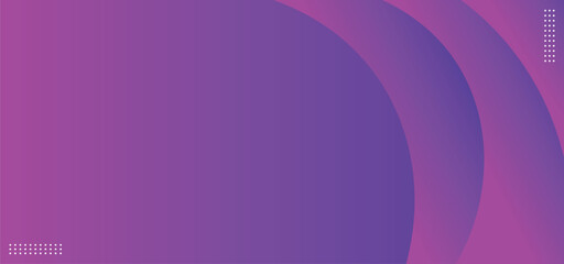 Modern Glow Circles with Gradient Purple and Pink Background
