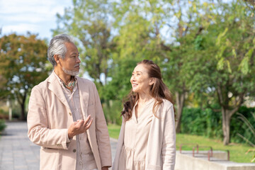 Fototapeta premium シニア カップル