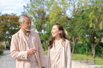 Fototapeta premium シニア カップル