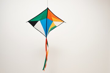 there is a kite that is hanging from a string