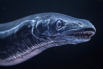 Close-Up of a Deep-Sea Eel