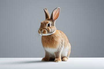 Obraz premium there is a rabbit that is sitting on a table
