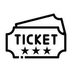 ticket Line Icon