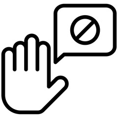 Right To Object Icon