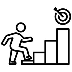 Achieving Goals Icon