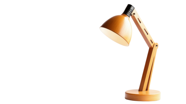 Desk lamp transparent background