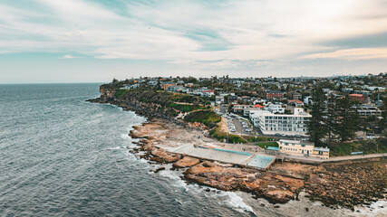 Sydney suburbs with ocean view, Dee Why, Northern beaches, NSW, Australia