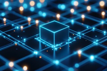 Obraz premium High tech logistics solutions enhance last mile delivery efficiency in e commerce operations