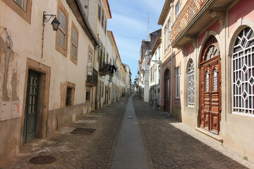 Castelo Branco, Beira Baixa, Portugal, April 4 2022. Views from Castelo Branco city