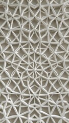 Intricate, interwoven network of shapes forming a continuous geometric pattern, backdrop, abstract