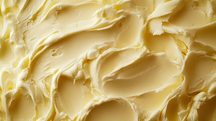 Creamy Butter Texture: A Close-Up Food Photography