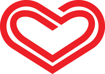 Red heart icon.eps