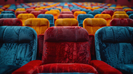 rows of chairs