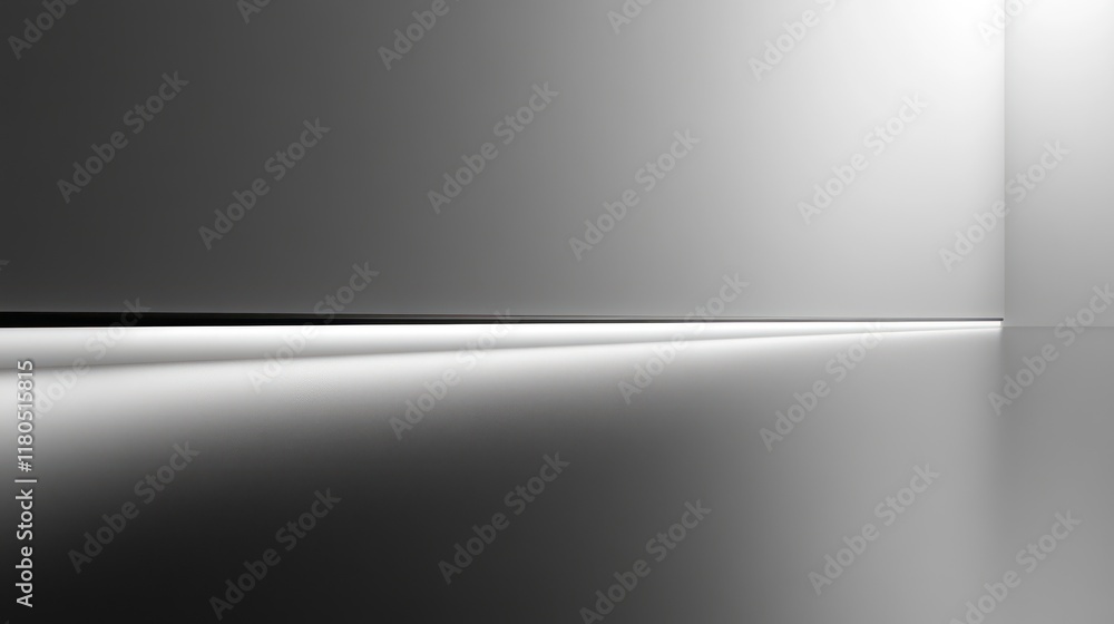 Aufkleber abstract grayscale background with light and shadow.