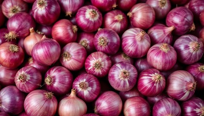red onions background, close-up of red onions