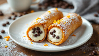 Three colorful mochi on a bamboo tray with a banana leaf backdrop.

