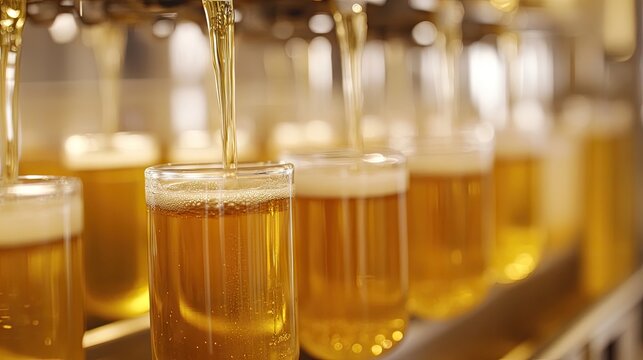 A close-up of cod liver oil flowing through transparent pipes during the filtration process.