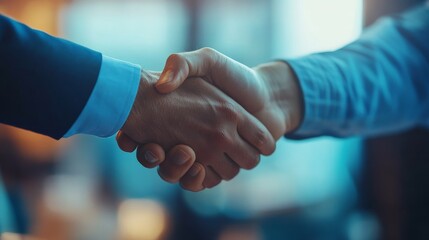 Group, business people and shaking hands for welcome, introduction or meeting in office. Handshake, smile and team with deal for collaboration, agreement or thank you for b2b partnership opportunity