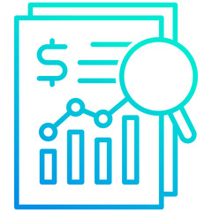 Financial Analysis Icon