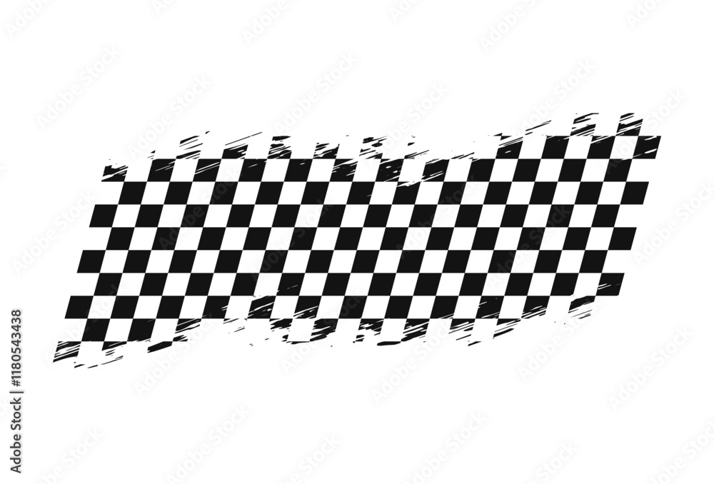 Poster race flag design concepts icon. speed flag simple design illustration vector. 1