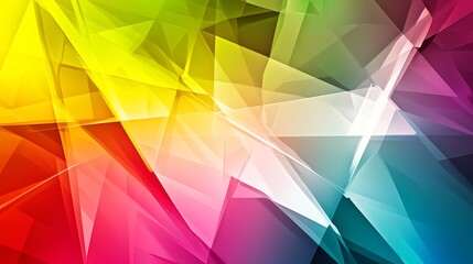 Fototapeta premium Abstract Colorful Geometric Shapes Design