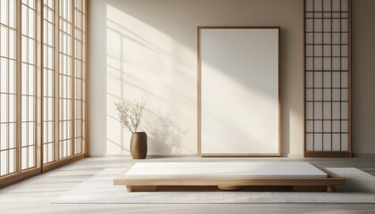 Minimalist Japanese Style Bedroom Interior Design
