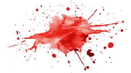 Watercolor brush stroke transparent background