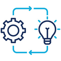 Obraz premium Implement Icon