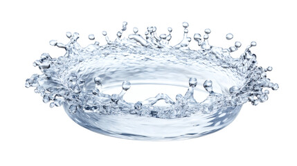 water splash isolated on white background png