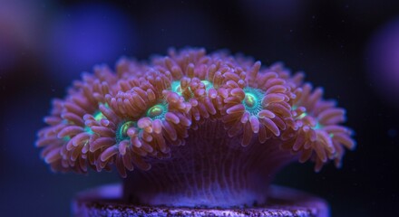 Obraz premium Vibrant Coral Reef Underwater Macro Photography Ocean Life