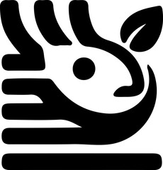 modern abstract symbol logo icon illustration sketch for flexible company icon.eps