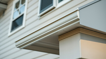 House Exterior Soffit and Fascia Detail