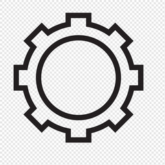 A modern and minimalist organization icon, ideal for apps or digital design. With a transparent background, this icon is suitable for a variety of tech design purposes.