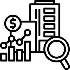 Bussines Forecast Icon