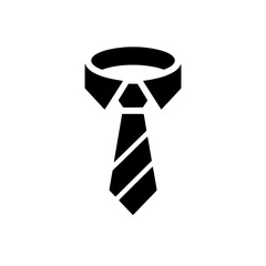 Striped Tie Icon: A simple and stylish icon of a striped tie, perfect for use in presentations, web design, or branding. It represents professionalism, success, and style. 