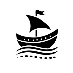 Sailing Vessel Icon 
