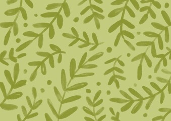 green leaves background