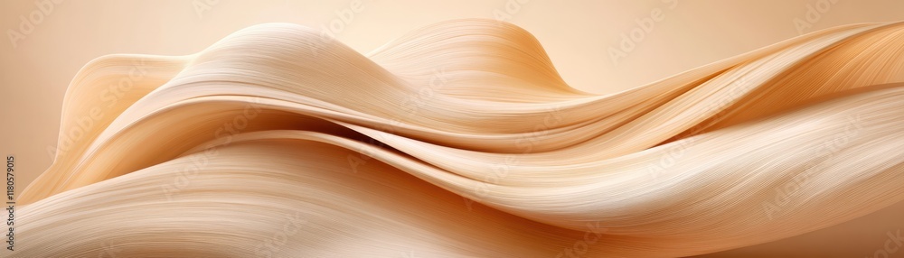 Poster dynamic flowing lines, abstract background with a visually interesting composition for modern design