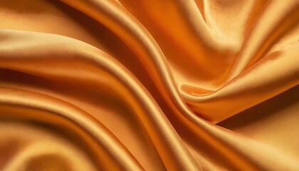 Obraz premium Light Brown, Orange, Gold, Yellow Silk Satin - Elegant Gradient Background. 3