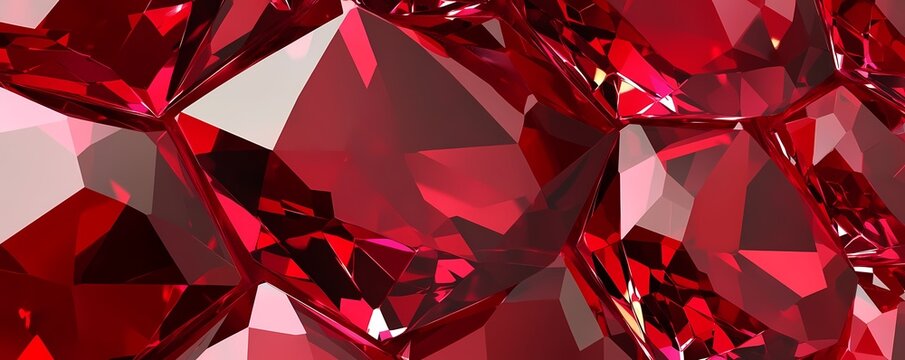 Fototapeta Elegant Ruby Red Wallpaper and Background for Modern Design