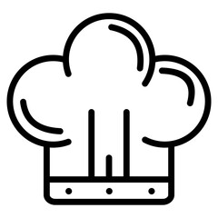 Chef Hat  Icon Element For Design