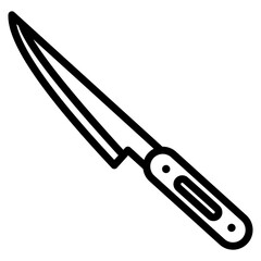 Knife  Icon Element For Design